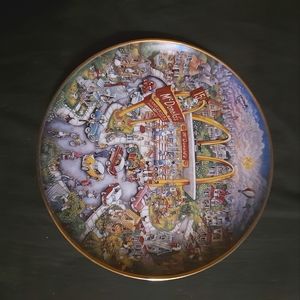 McDonald's  golden moments collectible plate